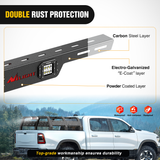 Nilight Truck Bed Cargo Rack Compatible with 2002-2024 Dodge Ram 1500 2014-2024 Chevy Silverado 1500 2009-2024 Ford F150 2007-2013 Toyota Tundra Overland Extender with 2Pcs LED Light Pods, view 3