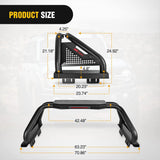 Nilight Truck Bed Chase Rack For 2002-2023 Dodge Ram 2014 2015 2016 2017 2018 2019 2020 2021 2022 2023 Chevrolet Silverado 2015-2023 F150 2014 2015 2016 2017 2018 2019 2020 2021 2022 2023 Tundra Fits Full Size, view 2