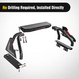 Nilight Truck Bed Chase Rack For 2002-2023 Dodge Ram 2014 2015 2016 2017 2018 2019 2020 2021 2022 2023 Chevrolet Silverado 2015-2023 F150 2014 2015 2016 2017 2018 2019 2020 2021 2022 2023 Tundra Fits Full Size, view 3