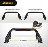 Nilight Truck Bed Chase Rack For 2002-2023 Dodge Ram 2014 2015 2016 2017 2018 2019 2020 2021 2022 2023 Chevrolet Silverado 2015-2023 F150 2014 2015 2016 2017 2018 2019 2020 2021 2022 2023 Tundra Fits Full Size, view 6