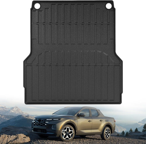 Nilight Truck Bed Mat 4.3 FT for 22-25 Hyundai Santa Cruz, TPE Heavy-Duty Pick-up Bed Liner for Hyundai Santa Cruz 2022 2023 2024 2025, Anti-Slip Texture, All Weather Protection