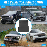 Nilight Truck Bed Mat 4.3 FT for 22-25 Hyundai Santa Cruz, TPE Heavy-Duty Pick-up Bed Liner for Hyundai Santa Cruz 2022 2023 2024 2025, Anti-Slip Texture, All Weather Protection, view 5