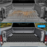 Nilight Truck Bed Mat 5.3 FT for 2017-2025 Honda Ridgeline, TPE Heavy-Duty Pick-up Bed Liner for Honda Accessories, Anti-Slip Texture, All Weather Protection, view 6