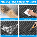 Nilight Truck Bed Mat Compatible with Ford Ranger 2024 2025 2026 5 FT | 5.0 FT Custom Fit, TPE Material, Heavy-Duty, Non-Slip, All Weather Protection, view 3
