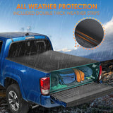 Nilight Truck Bed Tonneau Cover Soft Tri-fold Compatible with Toyota Tacoma 2005 2006 2007 2008 2009 2010 2011 2012 2013 2014 2015-5ft, view 3
