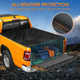 Nilight Truck Bed Tonneau Cover Soft Tri-fold Fits for 2002-2024 Dodge Ram 1500/2003-2025 Dodge Ram 2500 3500-6.4ft, view 4