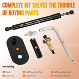 Nilight Truck Tailgate Assist, Tail Gate Lift Assist Shock Kit for 1500 2500 3500 Dodge Ram 2009 2010 2011 2012 2013 2014 2015 2016 2017 2018 2019 2020 2021 2022 2023 2024 2025, view 4
