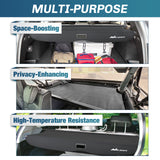 Nilight Trunk Cargo Cover for Honda Passport 2019 2020 2021 2022 2023 2024 2025, Retractable Security Shade Rear Cargo Cover, with Trunk Storage Net, view 3