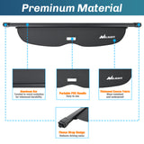 Nilight Trunk Cargo Cover for Honda Passport 2019 2020 2021 2022 2023 2024 2025, Retractable Security Shade Rear Cargo Cover, with Trunk Storage Net, view 4
