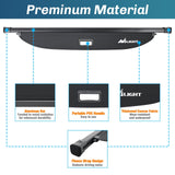 Nilight Trunk Cargo Cover for Hyundai Santa Fe 2024 2025, Retractable Security Shade Rear Cargo Cover, with Trunk Storage Net, view 3