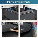 Nilight Trunk Cargo Cover for Nissan Kicks 2018 2019 2020 2021 2022 2023 2024, Retractable Security Shade Rear Cargo Cover, with Trunk Storage Net, view 6