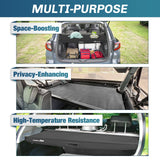 Nilight Trunk Cargo Cover for Subaru Crosstrek Impreza 2023 2024 2025, Retractable Security Shade Rear Cargo Cover, with Trunk Storage Net, 1-Pack, view 4