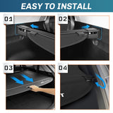 Nilight Trunk Cargo Cover for Subaru Crosstrek Impreza 2023 2024 2025, Retractable Security Shade Rear Cargo Cover, with Trunk Storage Net, 1-Pack, view 6