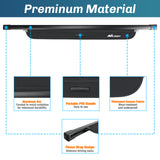 Nilight Trunk Cargo Cover for Volvo XC90 2003-2014, Retractable Security Shade Rear Cargo Cover, with Trunk Storage Net, view 4