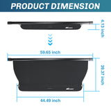 Nilight Trunk Cargo Cover for Volvo XC90 2003-2014, Retractable Security Shade Rear Cargo Cover, with Trunk Storage Net, view 5