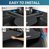 Nilight Trunk Cargo Cover for Volvo XC90 2003-2014, Retractable Security Shade Rear Cargo Cover, with Trunk Storage Net, view 6