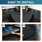 Nilight Trunk Cargo Cover with Storage Net for Toyota RAV4 Accessories 2013-2018, view 6