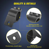 Nilight Tube Clamp Mount Bracket Kits Fit 2.87in-3.2in Round Bull Bar (Pair), view 3