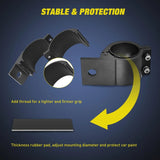 Nilight Tube Clamp Mount Bracket Kits Fit 2.87in-3.2in Round Bull Bar (Pair), view 4