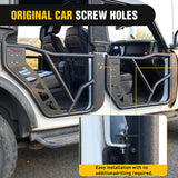 Nilight Tube Doors Compatible with Ford Bronco 4-Door 2021 2022 2023 2024 2025, Off Road Front Rear Tubular Doors 4PCS, view 6