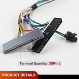 Nilight Turn Signal Switch Compatible with 1999 2000 2001 2002 Chevy Silverado 1500 2500 1999-2002 GMC Sierra 1500/2500 Yukon XL 1500 2002 Cadillac Escalade Windshield Wiper Switch, view 6