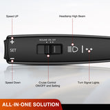 Nilight Turn Signal Switch Compatible with 2005 2006 2007 2008 2009 2010 2011 2012 Volvo Bus F FL FH FM FMX NH VN VNL VNM Multifunction Combination Lever Switches, view 2