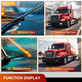 Nilight Turn Signal Switch Compatible with 2008 2009 2010 2011 2012 2013 2014 2015 2016 2017 2018 2019 2020 2021 2022 2023 Freightliner Cascadia Multifunction Combination Lever Switches, view 5