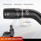 Nilight Turn Signal Switch Compatible with 2008 2009 2010 2011 Ford Focus Windshield Wiper Multifunction Combination Lever Switches, view 2