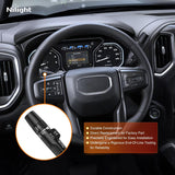 Nilight Turn Signal Switch Compatible with 2014 2015 2016 2017 2018 2019 Chevy Silverado 1500 2015-2019 Silverado 2500 3500 2014-2019 GMC Sierra 1500 2500 3500 Windshield Wiper Combination Switches, view 6