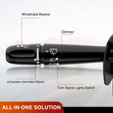 Nilight 2002 2003 2004 2005 2006 2007 2008 Dodge Ram 2005 2006 2007 2008 2009 2010 2011 Dakota 2007-2009 Aspen 2006 2007 2008 2009 Raider 2004 2005 2006 2007 2008 2009 Durango Turn Signal Switch, view 2