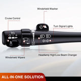 Nilight 2003 2004 2005 2006 Chevy Silverado Suburban Avalanche Tahoe 2003 2004 2005 2006 2007 GMC Sierra Cadillac Yukon Escalade Hummer H2 Turn Signal Switch, view 2