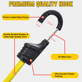 Nilight Ultimate Outdoor Bungee Cord Assortment - Heavy Duty Set of 36 (18 Inch 24 Inch 32 Inch 40 Inch 48 Inch) with Hooks for Camping Securing and DIY, view 3