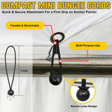 Nilight Ultimate Outdoor Bungee Cord Assortment - Heavy Duty Set of 36 (18 Inch 24 Inch 32 Inch 40 Inch 48 Inch) with Hooks for Camping Securing and DIY, view 6