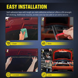 Nilight Under Hood Light Strip 21 LED Waterproof Underhood Work Lights with On/Off Switch Blade Fuse Engine Bay Repair Lamp White 12V for Car Truck SUV, view 3