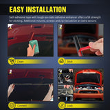 Nilight Under Hood Light Strip 30LED Waterproof Underhood Work Light with On/Off Switch Blade Fuse Engine Bay Repair Light White 12V for Car Truck SUV, view 3