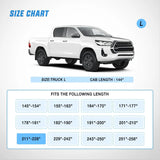Nilight Universal Fit for Truck (Up to 228in Max Cab Length 144in) Car Cover UV Protection, view 4