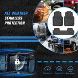 Nilight Universal Fit PVC Floor Mats 3 Packs, view 5