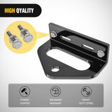 Nilight Universal Heavy Duty Zero Turn Mower Trailer Hitch Kit Strong Neodymium Magnetic Pin with 4 Bolts 1/2'' R-Clip Combo Pack Red & Black 6mm Thick, view 3