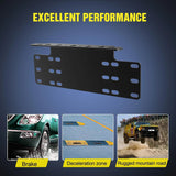 Nilight Universal License Front Plate Mount Bracket, view 5