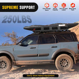 Nilight Universal Roof Rack Cargo Basket 84in x 39in x 6in, view 6