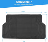 Nilight Universal Rubber Cargo Mats for Cars Trucks SUVs, view 3