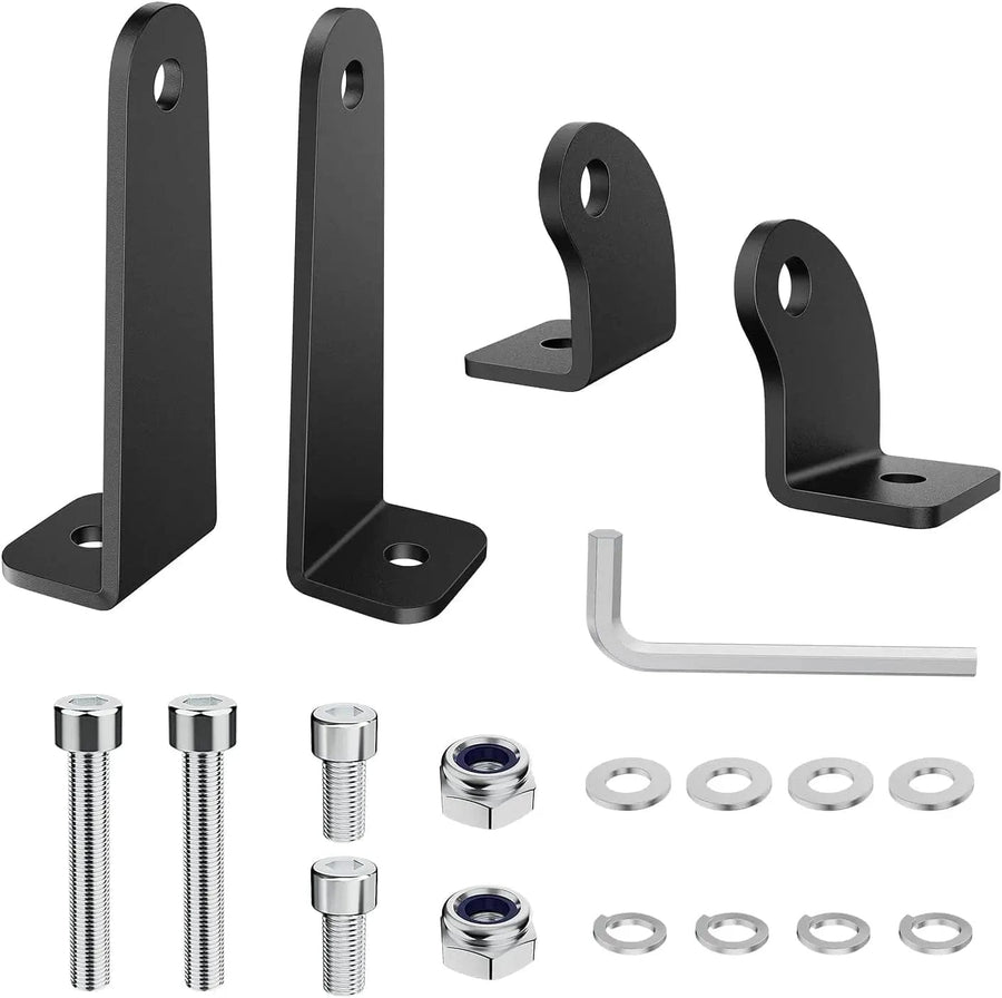 Nilight Universal Side-Mounted Adjustable Different Height Brackets (Pair)