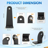 Nilight Universal Side-Mounted Adjustable Different Height Brackets (Pair), view 2