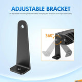 Nilight Universal Side-Mounted Adjustable Different Height Brackets (Pair), view 5