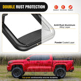 Nilight Universal Side Step Slip-Proof Aluminum Nerf Bars For Chevy Ford Toyota GMC Dodge RAM Truck 2PCS, view 3