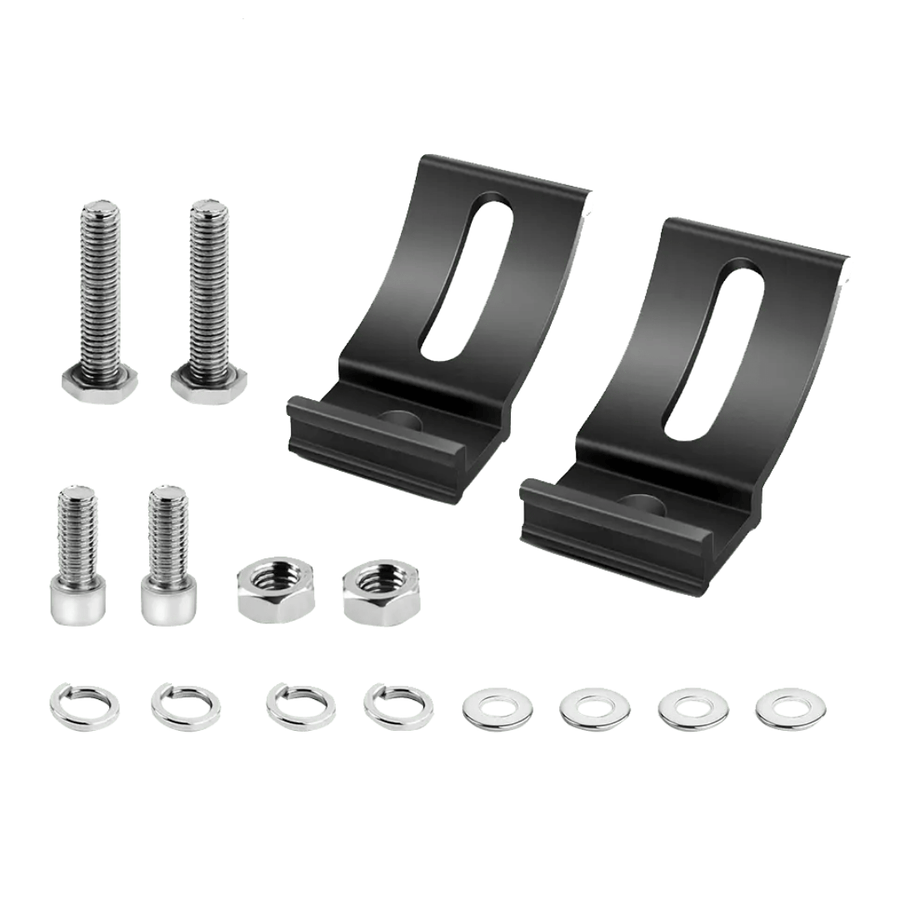 Nilight Universal Slide Base Mount Bracket (Pair)