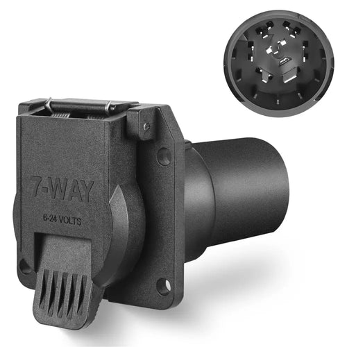 Nilight USCAR To 7Pin Trailer Connector Adapter Plug