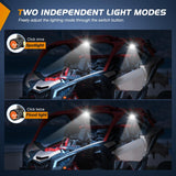 Nilight UTV Dome Light 2 PCS Spot Flood Combo Beam LED Interior Lights Universal 1.5 inch-2.0 inch Roll Bar Mount Lighting for ATV Can-Am Polaris RZR Dune Buggy Golf Cart Off-Road Vehicle Boat, view 3