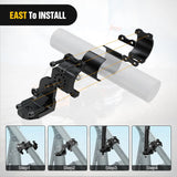 Nilight UTV Flag Antenna Mount Bracket 1.5in-1.75in | 1.75in-2in Round Roll Cage Black, view 6