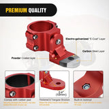 Nilight UTV Flag Antenna Mount Bracket 1.5in-1.75in | 1.75in-2in Round Roll Cage Red, view 4